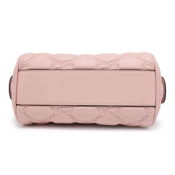 Gucci GG Matelasse Mini Boston Nylon Handbag - Picture 3 of 16